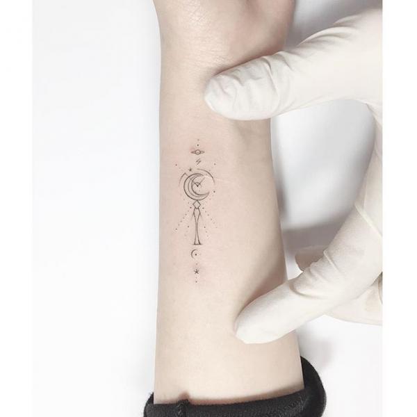 80 Sailor Moon Tattoo Designs With Meaning