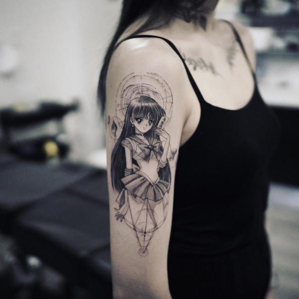 80 Sailor Moon Tattoo Designs With Meaning