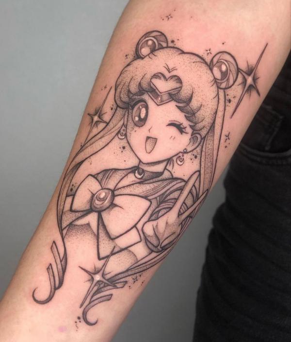 80 Sailor Moon Tattoo Designs With Meaning
