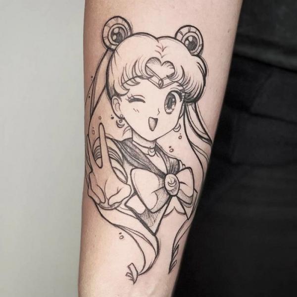 80 Sailor Moon Tattoo Designs With Meaning