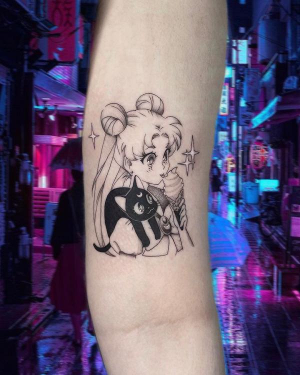 80 Sailor Moon Tattoo Designs With Meaning
