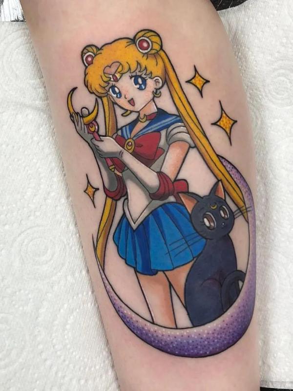 80 Sailor Moon Tattoo Designs With Meaning