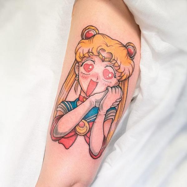 80 Sailor Moon Tattoo Designs With Meaning