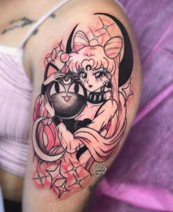 80 Sailor Moon Tattoo Designs With Meaning