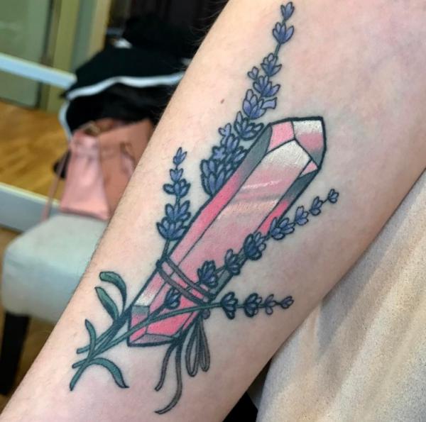 60 Sparkling Crystal Tattoo Ideas for Every Style