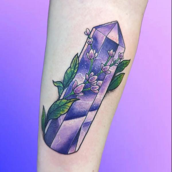 60 Sparkling Crystal Tattoo Ideas for Every Style