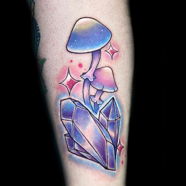60 Sparkling Crystal Tattoo Ideas for Every Style