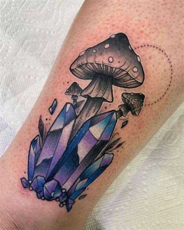 60 Sparkling Crystal Tattoo Ideas for Every Style