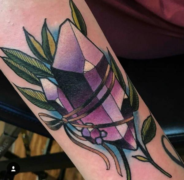 60 Sparkling Crystal Tattoo Ideas for Every Style