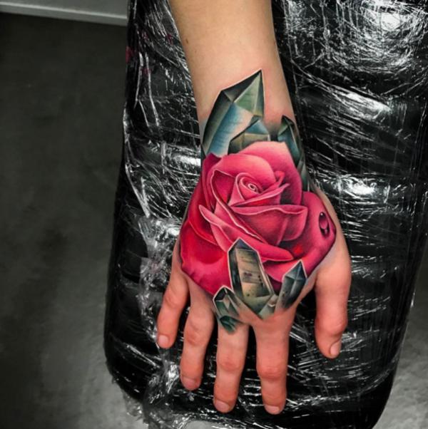 60 Sparkling Crystal Tattoo Ideas for Every Style