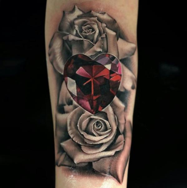 60 Sparkling Crystal Tattoo Ideas for Every Style