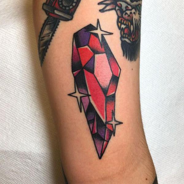 60 Sparkling Crystal Tattoo Ideas for Every Style