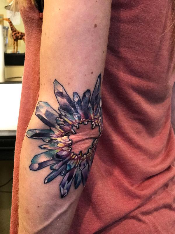 60 Sparkling Crystal Tattoo Ideas for Every Style