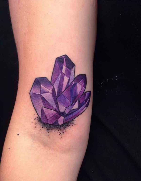 60 Sparkling Crystal Tattoo Ideas for Every Style