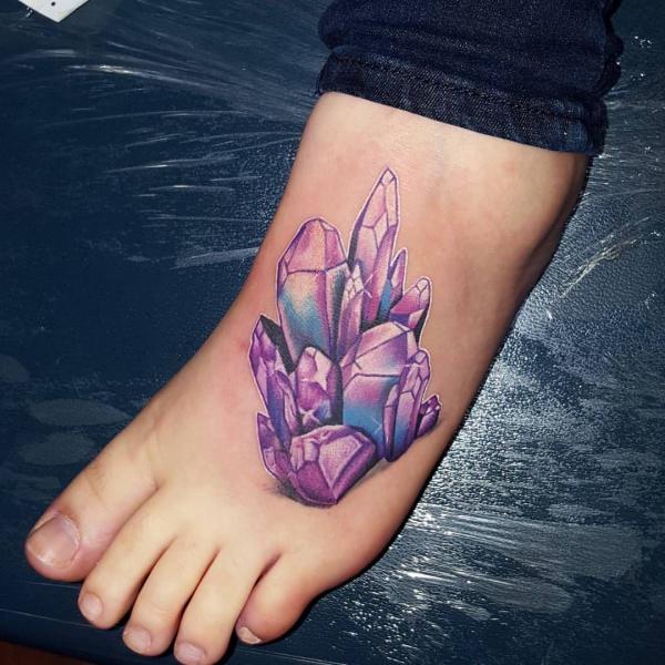 60 Sparkling Crystal Tattoo Ideas for Every Style