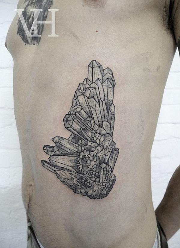 60 Sparkling Crystal Tattoo Ideas for Every Style