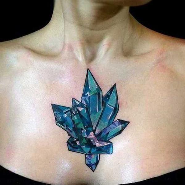 60 Sparkling Crystal Tattoo Ideas for Every Style
