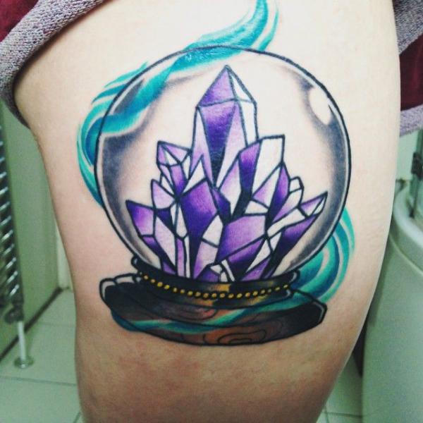60 Sparkling Crystal Tattoo Ideas for Every Style