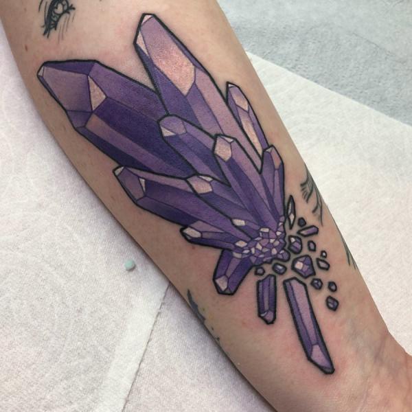 60 Sparkling Crystal Tattoo Ideas for Every Style