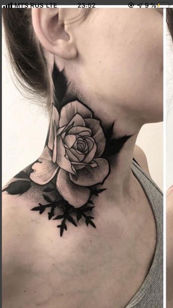 30 Captivating Black and White Rose Tattoo Designs