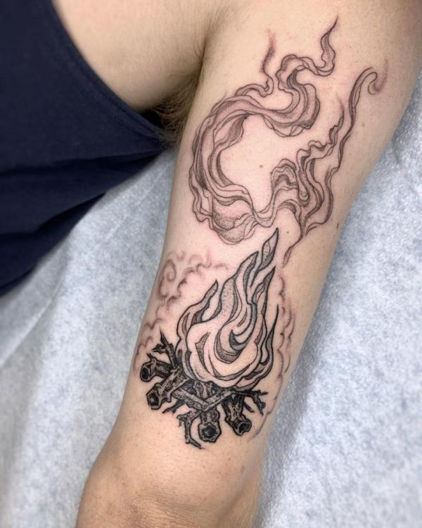 105 Flame Tattoo Designs That Spark Your Creativity