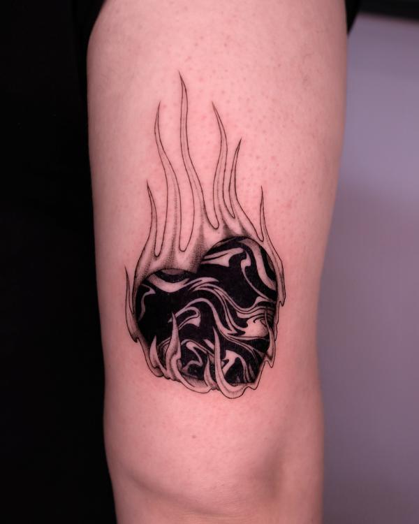 105 Flame Tattoo Designs That Spark Your Creativity