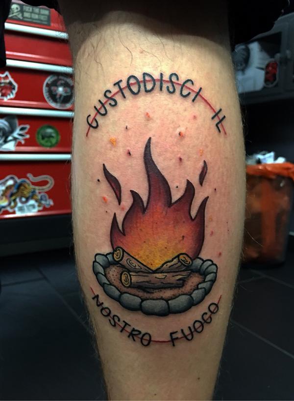105 Flame Tattoo Designs That Spark Your Creativity