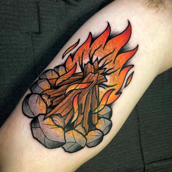 105 Flame Tattoo Designs That Spark Your Creativity