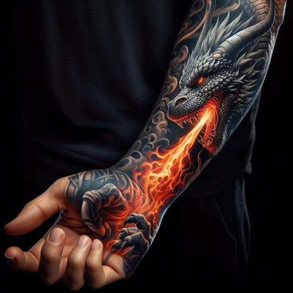 105 Flame Tattoo Designs That Spark Your Creativity