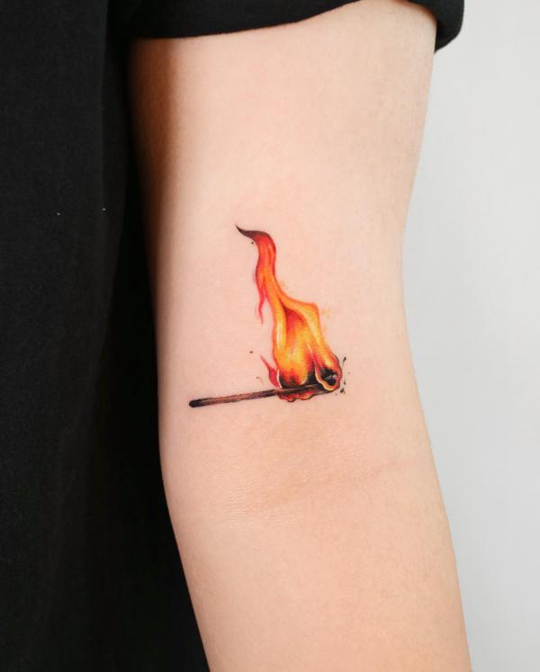 105 Flame Tattoo Designs That Spark Your Creativity