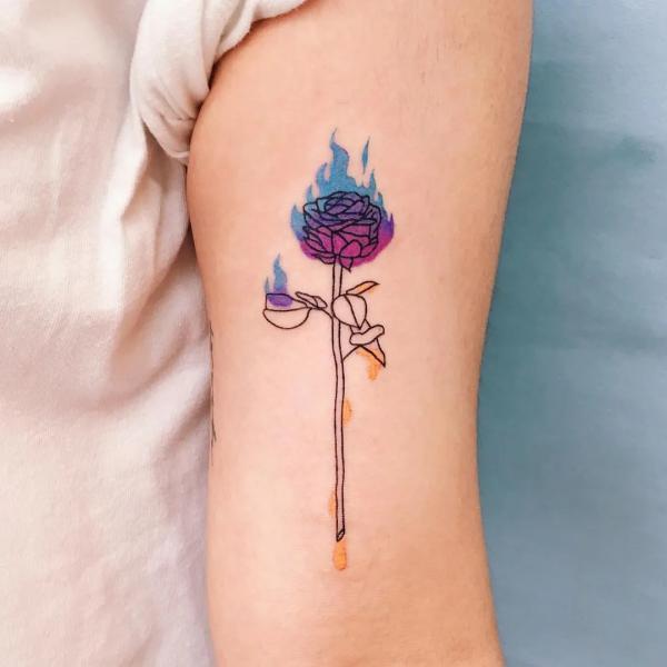 105 Flame Tattoo Designs That Spark Your Creativity