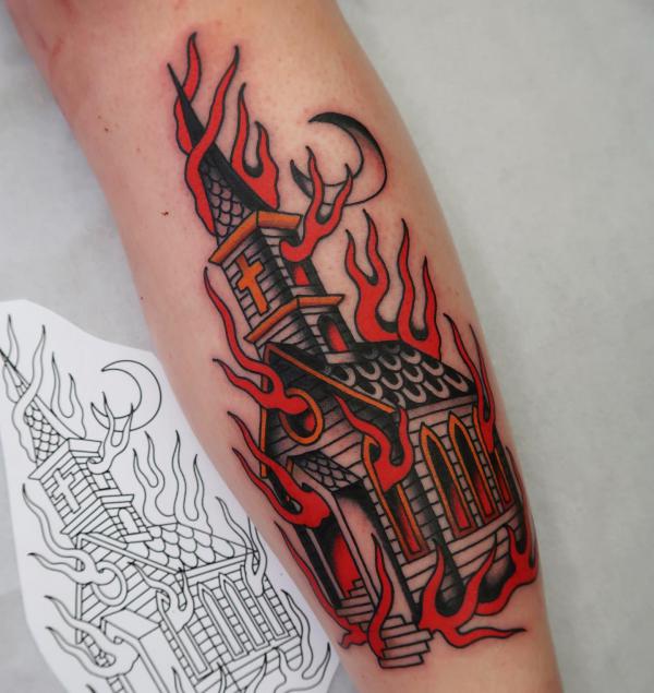 105 Flame Tattoo Designs That Spark Your Creativity