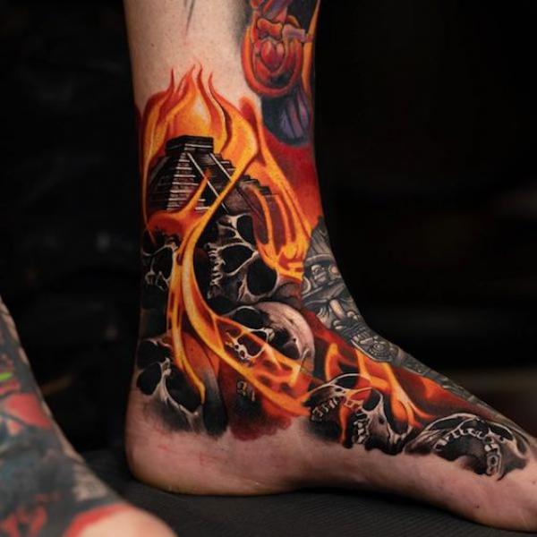 105 Flame Tattoo Designs That Spark Your Creativity