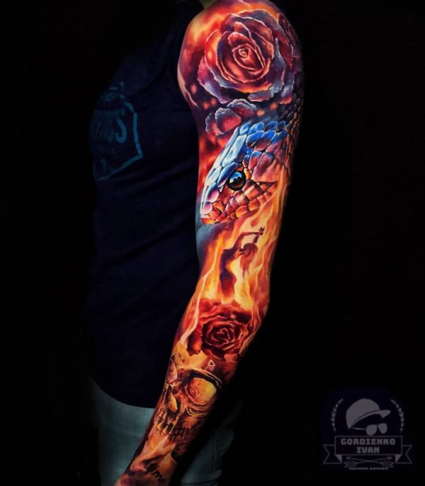 105 Flame Tattoo Designs That Spark Your Creativity