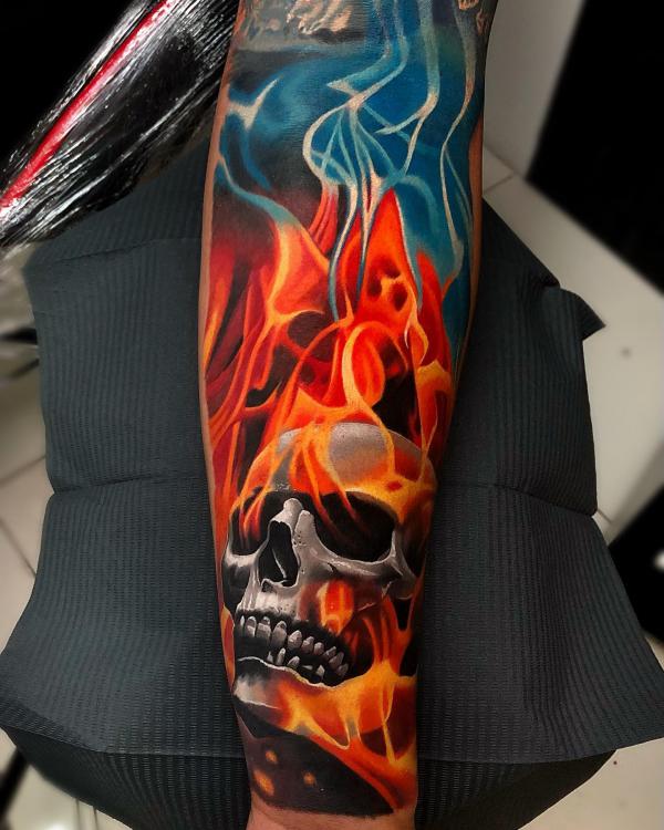105 Flame Tattoo Designs That Spark Your Creativity