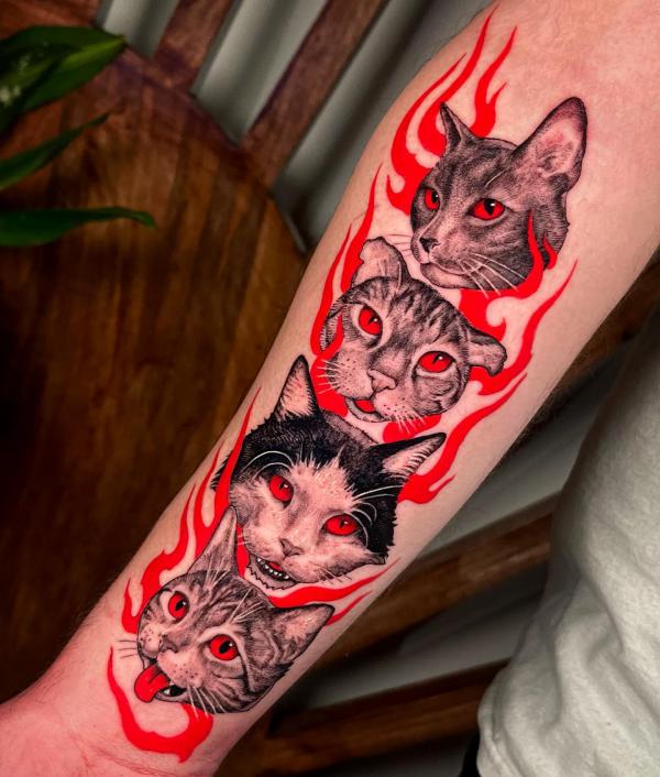 105 Flame Tattoo Designs That Spark Your Creativity
