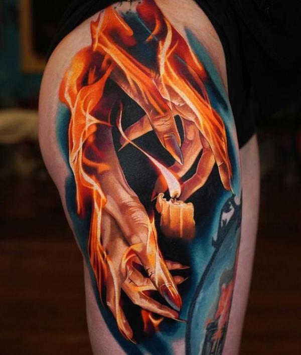 105 Flame Tattoo Designs That Spark Your Creativity