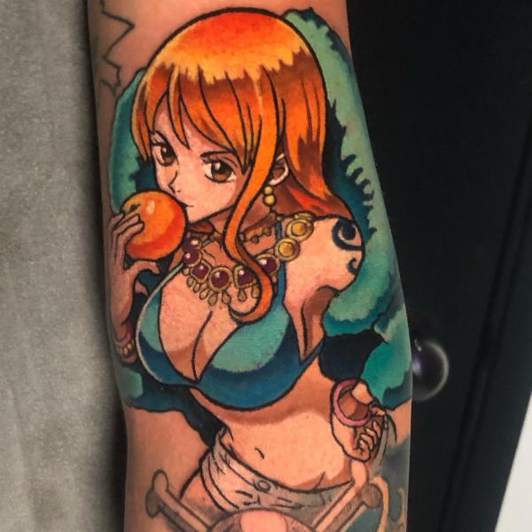 20 Inspiring Nami Tattoo Designs from One Piece