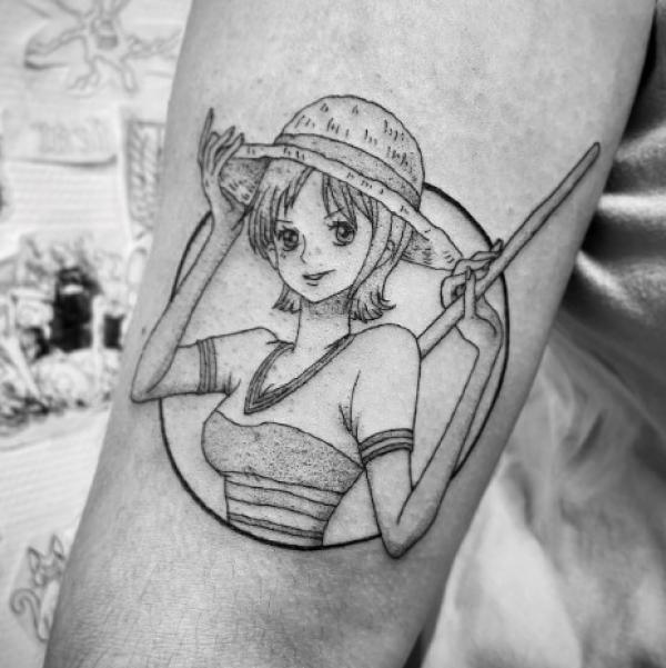 20 Inspiring Nami Tattoo Designs from One Piece