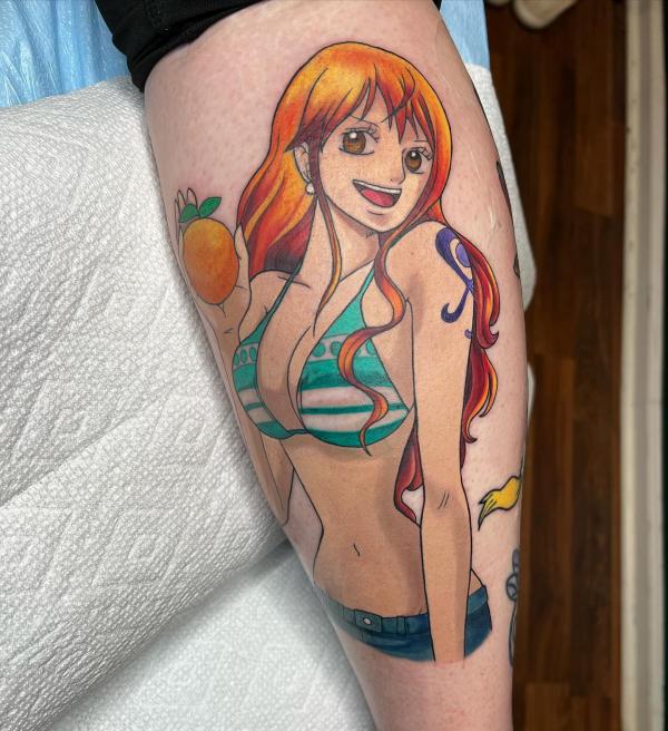 20 Inspiring Nami Tattoo Designs from One Piece