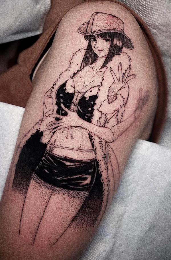 20 Inspiring Nami Tattoo Designs from One Piece
