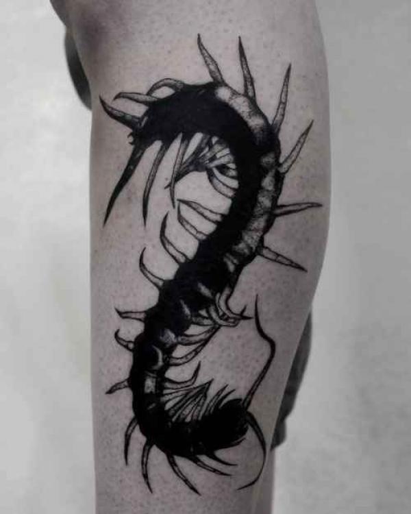 60 Centipede Tattoo Designs With Meaning