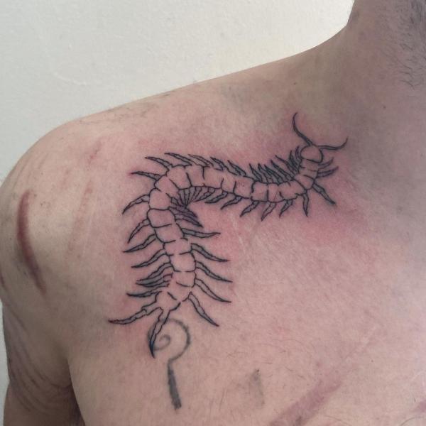 60 Centipede Tattoo Designs With Meaning
