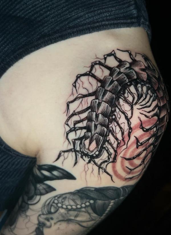 60 Centipede Tattoo Designs With Meaning