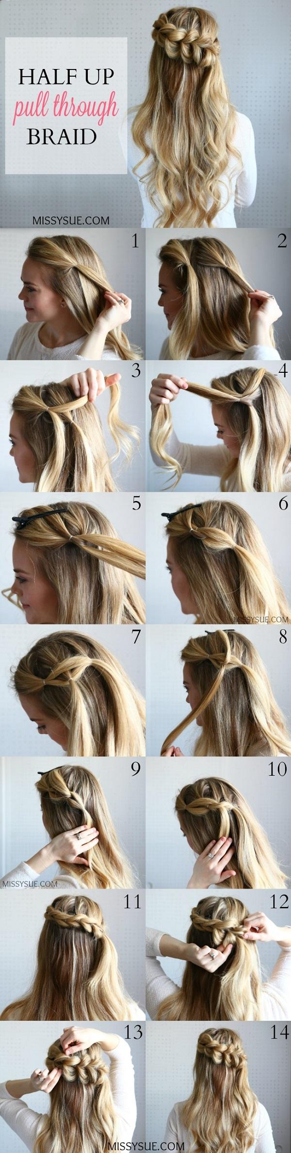 25 Easy Hairstyles for long hair