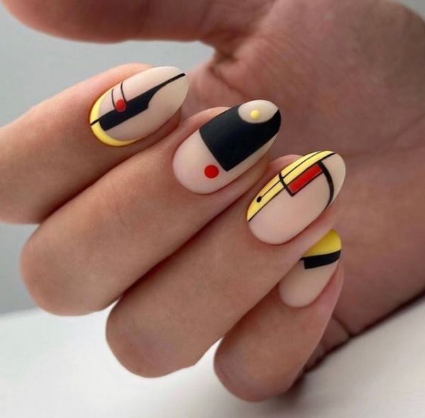 Red and Black Nail Art - A Bold and Stylish Statement