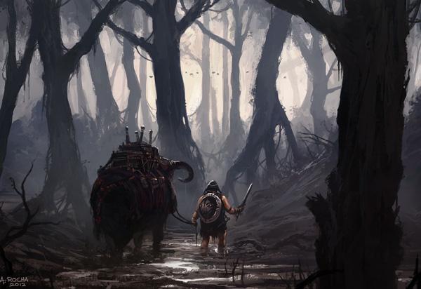 Concept Art by Andreas Rocha