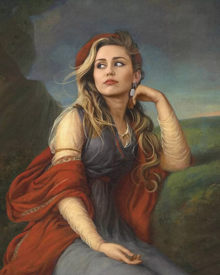 French Artist Kyès’ transformed Modern Celebrities to Classical Portraits