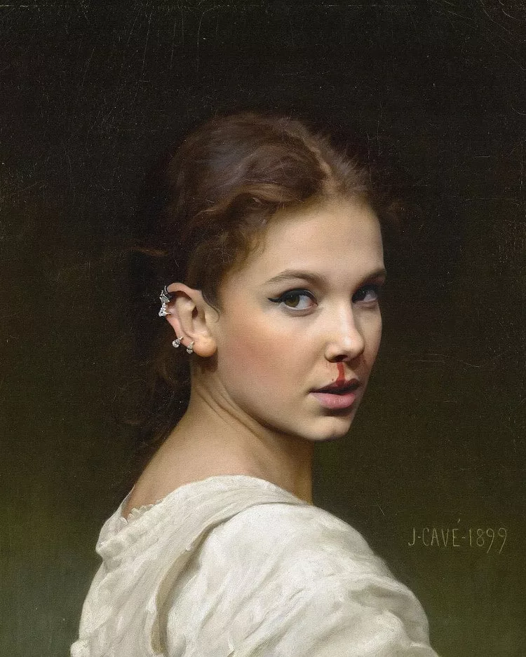 French Artist Kyès’ transformed Modern Celebrities to Classical Portraits