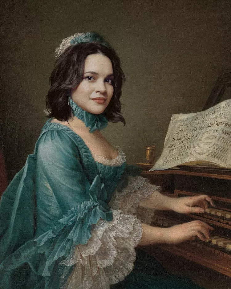 French Artist Kyès’ transformed Modern Celebrities to Classical Portraits